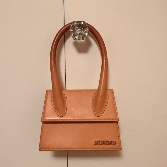 Jacquemus Le Chiquito Moyen 👜 Tan / Yellow - Picture 4 of 12